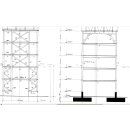 Stahlhalle ca. 28 x9 x16 m gebraucht B15839