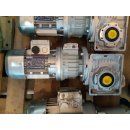 Schneckengetriebemotor 0,55 kW, 13 bis 66  U/min unbenutzt B16230