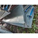 Fachbodenregal 80 m, 100 kg Fachlast 1 m Spannweite gebraucht B16745