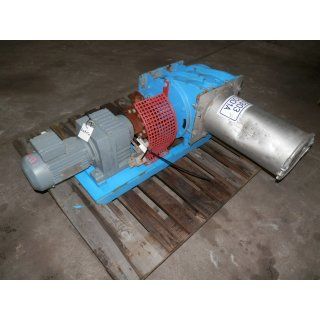 B11911kt | Produkt Mehl Pulver Schleuse Zellenradschleuse Druck Durchblas Schleuse Waeschle DK 250 0,75 Kw 24 U/min gebraucht