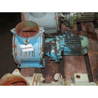 B12454 | Produkt Staub Dosier Schleuse Zellenradschleuse DN 120mm gebraucht mit G Motor