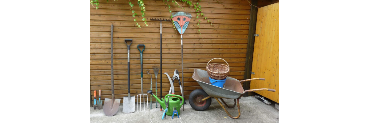 Wie pflege ich meine Gartengeräte richtig? - Gartengeräte richtig pflegen &amp;#9658; Worauf zu achten ist!