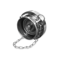 storz - a blind coupling 4" with chain