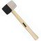 680 G Rubber Hammer Black White, 63mm Diameter, Hammer Panel Hammer