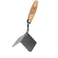 Outside corner trowel stainless wood handle 80x60x60mm...