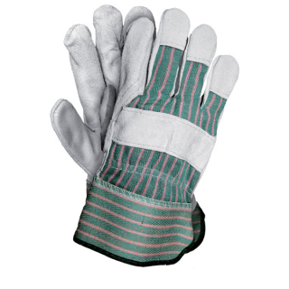 Cowhide suede work gloves size 10,5