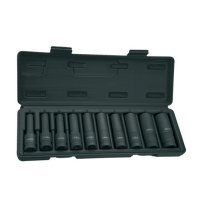 10 tlg. Stecknuss Set, 1/2", 10-24 mm CrMO