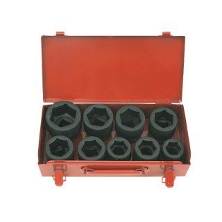9tlg. Schlagnüsse Set 1", CrMo, 27 bis 50 mm