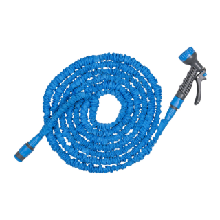 Wonder hose blue, stretchable, flexible 7,5 to 22 m