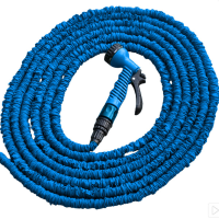 Wonder hose blue, stretchable, flexible 7,5 to 22 m