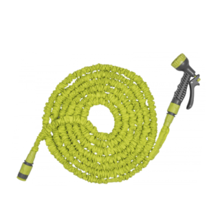 Wonder hose green, stretchable, flexible 7,5 to 22 m