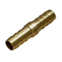 Compressed air hose connector with plug nipple