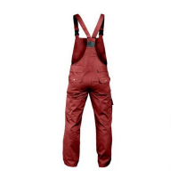 Work dungarees red (bister)