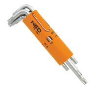 8-piece Torx -compatible offset screwdriver s2 steel