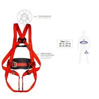Body Harness Backrest Climbing Dishes Fall Protection