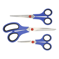 3 pcs. scissors set stainless steel