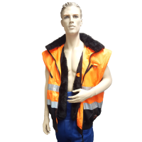High-visibility jacket 4 in 1 orange Leber und Hollman in versch. Sizes