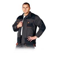 Work jacket black/orange in different sizes Sizes