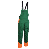 Cut protection dungarees Forestry trousers class1