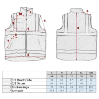 2 in 1 professional high visibility vest, fleece vest orange