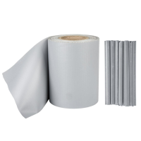 Fence protection foil 19cm x 35m with 20 fixing clips