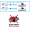 Graphite Battery Orbital Sander Energy+, 18v Li-Ion, without battery