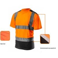 High-visibility short-sleeved T-shirt in two colours