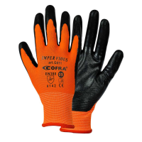 Professional work gloves with nitrile coating plus Granitick