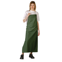 pvc - rubber apron green 90 x120 cm