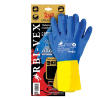 Rubber gloves latex/neoprene in versch. Size