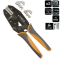 Crimping pliers with ratchet function 0.5-16 mm²