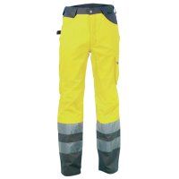 Cofra high visibility trousers with reflective stripes,...
