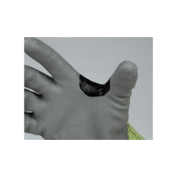 Schnittfest Handschuhe Nitril grau gelb