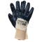 Work gloves with nitrile coating size 10 blue