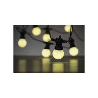 10x LED-Lichterkette Glühbirnen IP44 | für Innen und Außen | WW