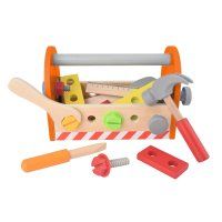 neo tools 22-tlg. werkzeugset aus holz für kinder