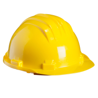 Construction helmet color: yellow