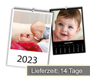Kalender mit digitalisierten Bildern