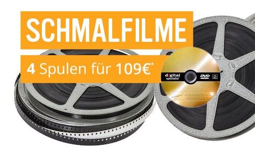 4 Schmalfilme digitalisieren in Archiv-Qualität
