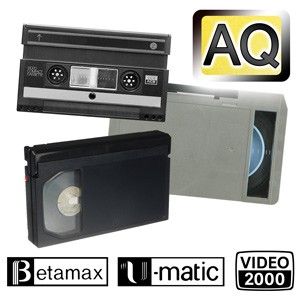 Videokassette Sonderformat in Archiv-Qualität