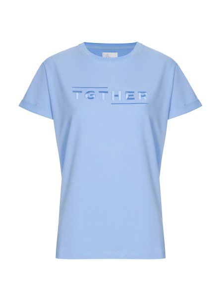 TGTHER T-SHIRT BLAU LADY S
