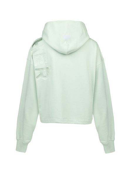 TGTHER CROPPED HOODIE DUSTY MINT XS