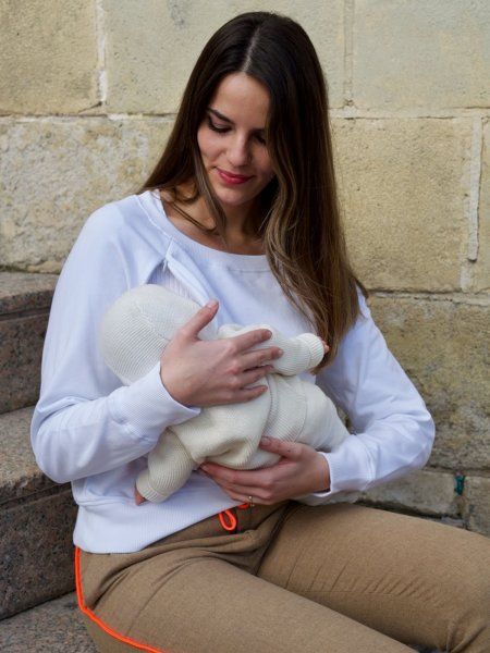 STILLPULLOVER ELA WEISS XS