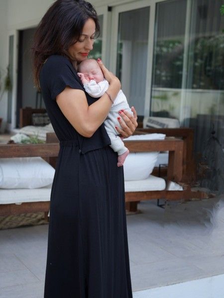 STILLKLEID SIENNA SCHWARZ L