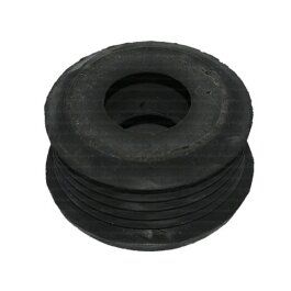 Gummiverbinder schwarz für WC 55 mm - für Spülrohr 28-34 mm