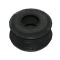 Gummiverbinder schwarz f&uuml;r WC 55 mm - f&uuml;r...