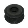 Gummiverbinder schwarz f&uuml;r WC 55 mm - f&uuml;r Sp&uuml;lrohr 28-34 mm