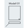 SPRINZ Modern-Line szafa z lustrem model 01, 1-drzwiowa, dostępne r&oacute;żne wersje