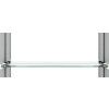 SPRINZ Classical-Line, vorbereitet f&uuml;r Wei&szlig;lichtadaption und Dimmung, 3-t&uuml;rig, 1200mm, Korpusau&szlig;en- und innenausf&uuml;hrung Alu matt, R&uuml;ckwand Glas wei&szlig;, Einbau