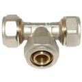 Klemmring Schraubfitting T-St&uuml;ck f&uuml;r Verbundrohr 26mm x 32mm x 26mm